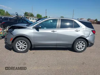 2024 Chevrolet Equinox LT with VIN 3GNAXUEG9RL335830, listed as a IAAI auction lot 42543768 with 20,795 mi miles and . Bid and sale history available at DreamBid. Image 14.