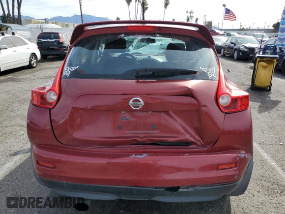2012 Nissan Juke SL with VIN JN8AF5MV7CT122917, listed as a Copart auction lot 50594595 with 131,513 mi miles and Salvage Title. Bid and sale history available at DreamBid. Image 6.