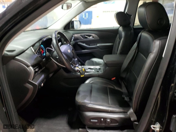 2019 Chevrolet Traverse LT Leather with VIN 1GNEVHKW7KJ159660, listed as a Copart auction lot 52614105 with 109,336 mi miles and Salvage Title. Bid and sale history available at carsss.com. Image 7.