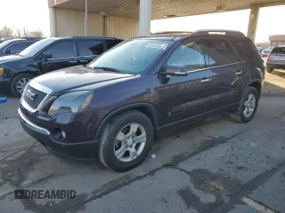 2009 GMC Acadia SLT2 with VIN 1GKEV33D79J124964, listed as a Copart auction lot 44542085 with 165,705 mi miles and Salvage Title. Bid and sale history available at carsss.com. Image 1.