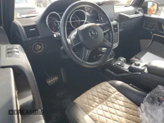 2017 Mercedes-Benz G-Class AMG G 63 with VIN WDCYC7DF7HX278621, listed as a Copart auction lot 74987574 with 17,400 mi miles and Non Repairable. Bid and sale history available at carsss.com. Image 8.