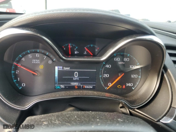 2015 Chevrolet Impala LT with VIN 2G1125S33F9101978, listed as a Copart auction lot 47850815 with 150,852 mi miles and Salvage Title. Bid and sale history available at carsss.com. Image 9.
