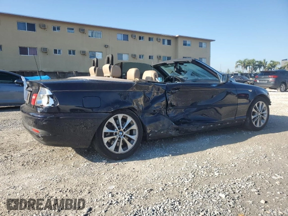 2006 BMW 3 Series 330Ci with VIN WBABW53446PZ40172, listed as a Copart auction lot 50737615 with 120,332 mi miles and Salvage Title. Bid and sale history available at carsss.com. Image 3.