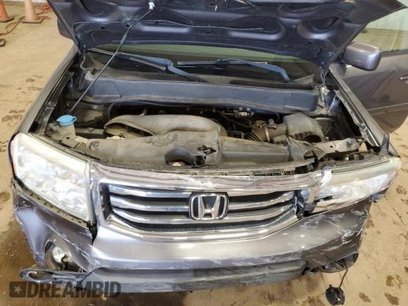 2015 Honda Pilot SE with VIN 5FNYF4H3XFB077301, listed as a Copart auction lot 50770575 with 90,373 mi miles and Salvage Title. Bid and sale history available at DreamBid. Image 12.