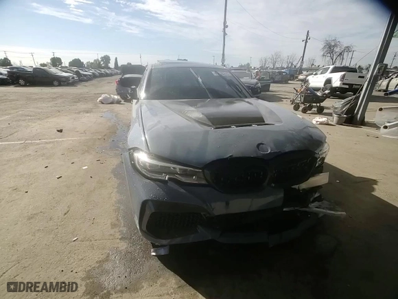 2020 BMW 3 Series M340i with VIN WBA5U7C07LA234355, listed as a Copart auction lot 47130315 with 0 mi miles and Salvage Title. Bid and sale history available at carsss.com. Image 10.