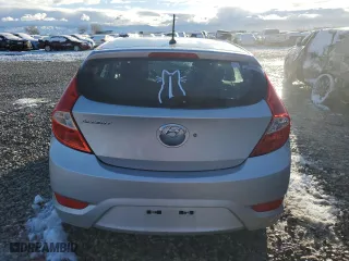 2017 Hyundai Accent SE with VIN KMHCT5AEXHU337058, listed as a Copart auction lot 49476065 with 130,024 mi miles and Salvage Title. Bid and sale history available at carsss.com. Image 6.