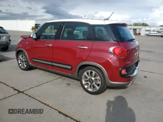 2016 FIAT 500L Trekking with VIN ZFBCFADH4GZ037983, listed as a Copart auction lot 50938025 with 99,256 mi miles and Salvage Title. Bid and sale history available at DreamBid. Image 2.