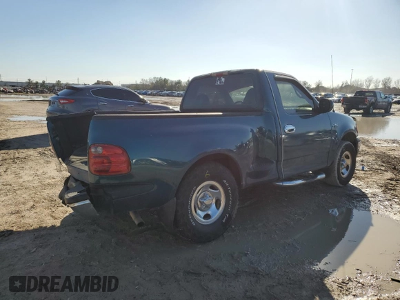 2000 Ford F-150 XL with VIN 1FTZF0724YKB07646, listed as a Copart auction lot 46862275 with 275,872 mi miles and Salvage Title. Bid and sale history available at carsss.com. Image 3.