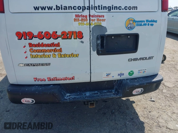 2004 Chevrolet Express Cargo z VIN 1GCFG15X641245676, wystawiony jako IAAI lot #42161041 z przebiegiem 138 993 mil mil oraz . Historia ofert i sprzedaży dostępna na DreamBid. Obrazek 6.