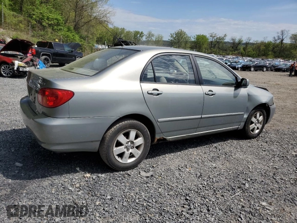 2004 Toyota Corolla CE with VIN 2T1BR38E94C283350, listed as a Copart auction lot 55277095 with 229,572 mi miles and Salvage Title. Bid and sale history available at DreamBid. Image 3.