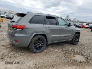 2021 Jeep Grand Cherokee Laredo X with VIN 1C4RJFAG5MC855915, listed as a Copart auction lot 52577035 with 37,253 mi miles and Salvage Title. Bid and sale history available at carsss.com. Image 3.