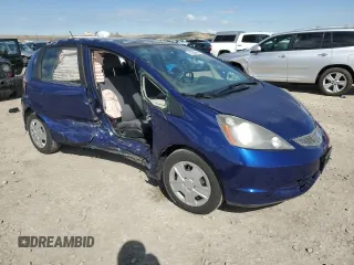 2013 Honda Fit with VIN JHMGE8H30DC013511, listed as a Copart auction lot 51520495 with 0 mi miles and Salvage Title. Bid and sale history available at carsss.com. Image 4.