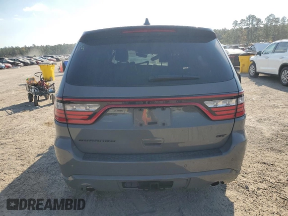 2022 Dodge Durango GT Plus with VIN 1C4RDHDG6NC199921, listed as a Copart auction lot 77528704 with 38,226 mi miles and Salvage Title. Bid and sale history available at DreamBid. Image 6.
