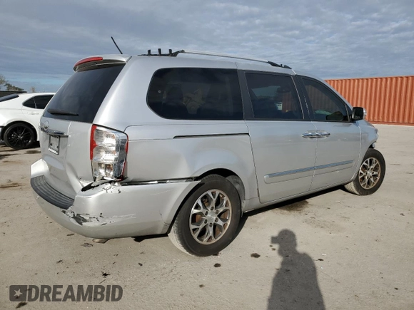 2014 Kia Sedona EX with VIN KNDMH4C73E6535676, listed as a Copart auction lot 89075595 with 149,610 mi miles and Salvage Title. Bid and sale history available at carsss.com. Image 3.