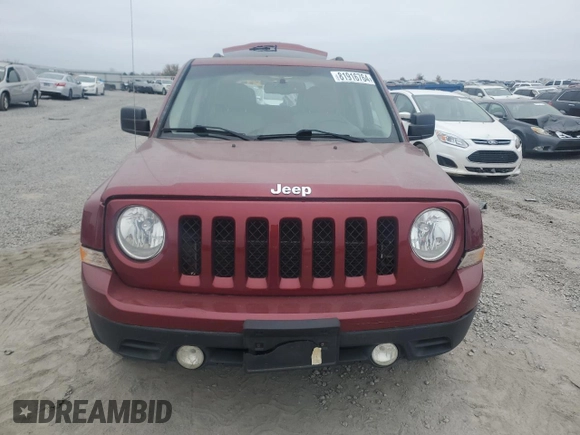 2012 Jeep Patriot Limited with VIN 1C4NJRCB2CD658758, listed as a Copart auction lot 81916764 with 104,234 mi miles and Salvage Title. Bid and sale history available at carsss.com. Image 5.