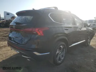 2023 Hyundai Santa Fe SEL with VIN 5NMS34AJ9PH563055, listed as a Copart auction lot 85779974 with 47,051 mi miles and Salvage Title. Bid and sale history available at carsss.com. Image 3.