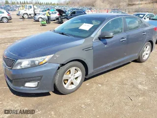 2015 Kia Optima LX with VIN 5XXGM4A78FG481757, listed as a IAAI auction lot 41890803 with 111,409 mi miles. Bid and sale history available at carsss.com. Image 2.