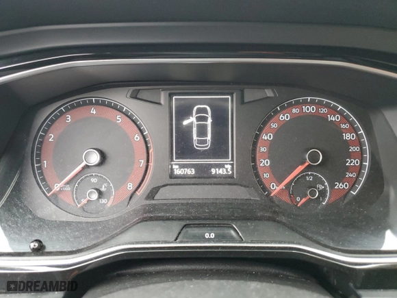 2019 Volkswagen Jetta SEL with VIN 3VWE57BU1KM101741, listed as a Copart auction lot 89353845 with 160,763 mi miles and Salvage Title. Bid and sale history available at carsss.com. Image 9.