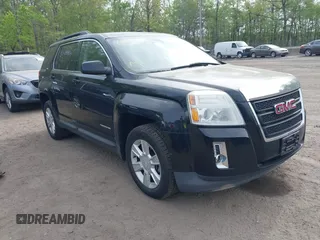 2013 GMC Terrain SLT with VIN 2GKALUEK2D6374429, listed as a IAAI auction lot 42127508 with 157,556 mi miles and . Bid and sale history available at carsss.com. Image 1.