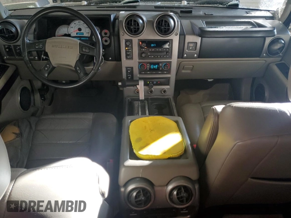 2003 Hummer H2 with VIN 5GRGN23U53H101713, listed as a Copart auction lot 85216034 with 189,549 mi miles and Non Repairable. Bid and sale history available at carsss.com. Image 8.