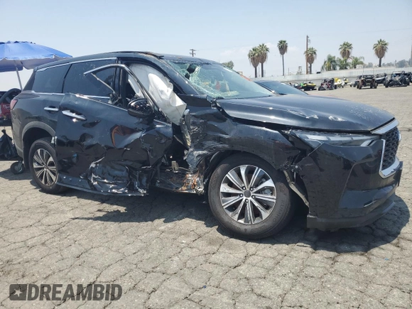 2025 Infiniti QX60 с VIN 5N1AL1ER5SC338841, выставлен на аукционе Copart как лот 59749275 с пробегом 15 723 миль миль и Чистый • Clean title. История ставок и продаж доступна на DreamBid. Изображение 4.