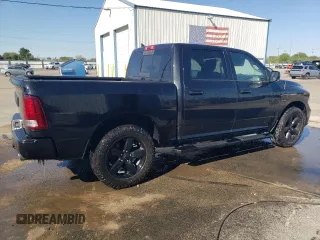 2018 Ram 1500 Night z VIN 1C6RR7MT0JS153033, wystawiony jako Copart lot #49237855 z przebiegiem 105 338 mil mil oraz Szkoda całkowita • Salvage title. Historia ofert i sprzedaży dostępna na DreamBid. Obrazek 3.