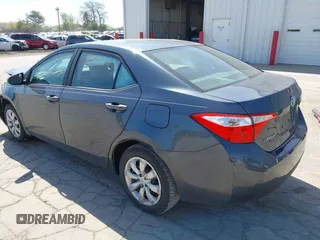 2016 Toyota Corolla L with VIN 2T1BURHE1GC598276, listed as a IAAI auction lot 42225738 with 55,394 mi miles and . Bid and sale history available at DreamBid. Image 3.