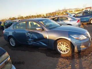 2009 Hyundai Genesis with VIN KMHGC46E19U043618, listed as a IAAI auction lot 41675082 with 108,568 mi miles and . Bid and sale history available at DreamBid. Image 13.