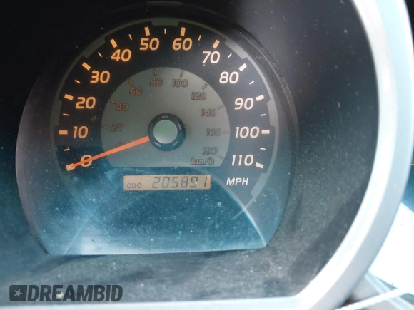 2004 Toyota 4Runner SR5 with VIN JTEBU14R748026917, listed as a IAAI auction lot 41938821 with 205,891 mi miles and . Bid and sale history available at DreamBid. Image 7.