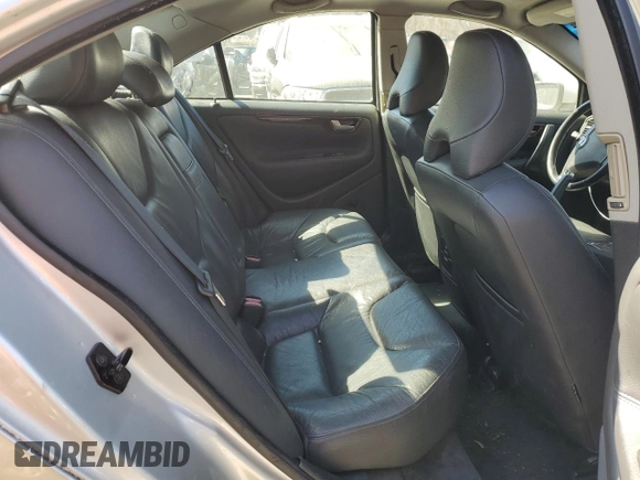 2008 Volvo S60 2.5T with VIN YV1RH592682688551, listed as a Copart auction lot 48167345 with 205,761 mi miles and Salvage Title. Bid and sale history available at carsss.com. Image 10.