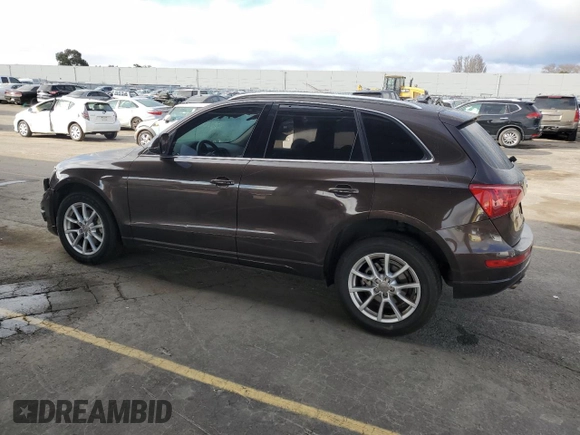 2011 Audi Q5 Premium with VIN WA1CFAFP4BA095028, listed as a Copart auction lot 46367215 with 156,682 mi miles and Salvage title. Bid and sale history available at DreamBid. Image 2.