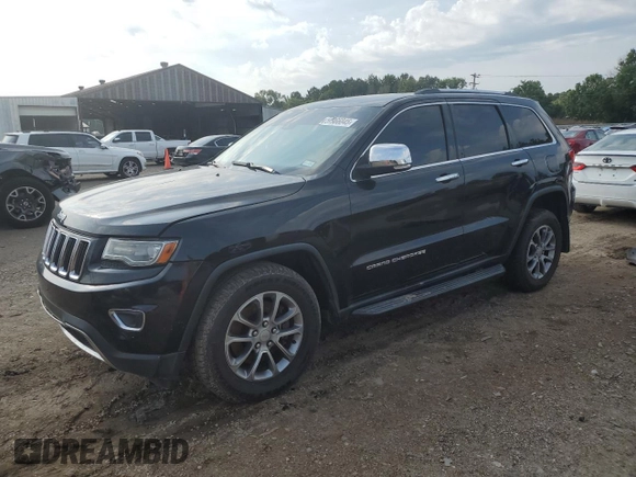 2014 Jeep Grand Cherokee Limited with VIN 1C4RJFBT4EC240947, listed as a Copart auction lot 57966045 with 184,467 mi miles and Clean title. Bid and sale history available at DreamBid. Image 1.