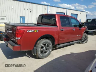 2015 Nissan Titan Pro-4X with VIN 1N6BA0EC8FN506760, listed as a Copart auction lot 54798324 with Not provided miles and Salvage title. Bid and sale history available at DreamBid. Image 3.