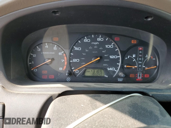 2004 Honda Odyssey EX-L with VIN 5FNRL18934B107378, listed as a Copart auction lot 51972795 with 186,043 mi miles and Salvage Title. Bid and sale history available at DreamBid. Image 9.