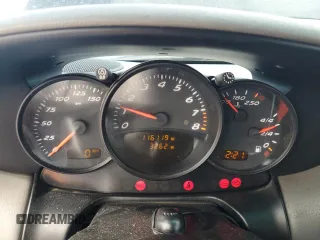 2002 Porsche Boxster with VIN WP0CA298X2U624074, listed as a Copart auction lot 42729845 with 116,119 mi miles and Salvage title. Bid and sale history available at DreamBid. Image 9.