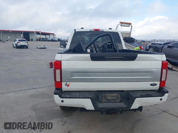 2021 Ford F-250 XL with VIN 1FT7W2BT4MEC60622, listed as a IAAI auction lot 41523519 with 116,037 mi miles and . Bid and sale history available at DreamBid. Image 17.