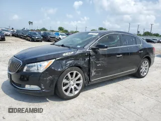 2016 Buick LaCrosse Premium II with VIN 1G4GF5G36GF197611, listed as a Copart auction lot 54846555 with 136,786 mi miles and Salvage title. Bid and sale history available at DreamBid. Image 1.
