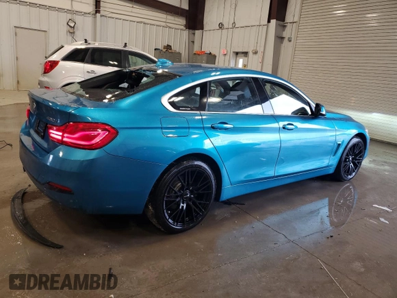 2018 BMW 4 Series 430i xDrive with VIN WBA4J3C55JBG91250, listed as a Copart auction lot 53973815 with 136,598 mi miles and Clean Title. Bid and sale history available at carsss.com. Image 3.