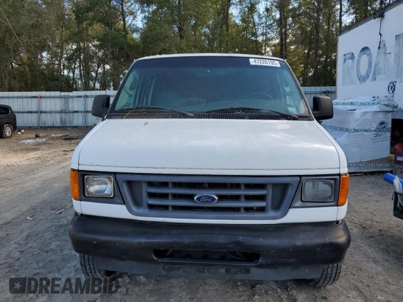 2007 Ford Econoline Cargo Commercial with VIN 1FTNE14W37DA49384, listed as a Copart auction lot 47226195 with Not Provided miles and Clean Title. Bid and sale history available at DreamBid. Image 5.