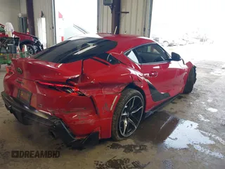 2020 Toyota Supra 3.0 with VIN WZ1DB4C05LW024618, listed as a IAAI auction lot 41862297 with 15,382 mi miles and . Bid and sale history available at DreamBid. Image 4.