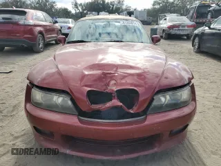 2000 BMW Z3 2.8L with VIN 4USCH3346YLF43480, listed as a Copart auction lot 81309814 with 137,361 mi miles and Salvage Title. Bid and sale history available at carsss.com. Image 5.