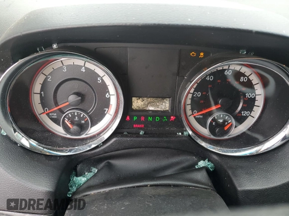 2014 Ram Cargo Van Tradesman with VIN 2C4JRGAG1ER316163, listed as a Copart auction lot 66036454 with Not Provided miles and Salvage Title. Bid and sale history available at DreamBid. Image 9.