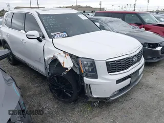 2021 Kia Telluride SX with VIN 5XYP54HC1MG129130, listed as a IAAI auction lot 41383623 with 70,950 mi miles and . Bid and sale history available at carsss.com. Image 1.