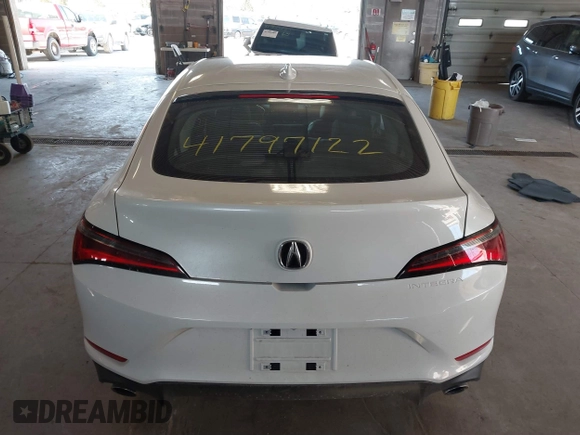 2024 Acura Integra with VIN 19UDE4H27RA026300, listed as a IAAI auction lot 41797122 with 5,855 mi miles and . Bid and sale history available at DreamBid. Image 17.