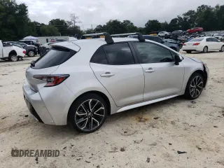 2020 Toyota Corolla Hatchback XSE with VIN JTNA4RBE6L3091344, listed as a Copart auction lot 71215054 with 45,700 mi miles and Non Repairable. Bid and sale history available at carsss.com. Image 3.