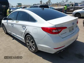 2015 Hyundai Sonata Sport with VIN 5NPE34ABXFH195251, listed as a IAAI auction lot 42002496 with 142,381 mi miles and . Bid and sale history available at carsss.com. Image 3.