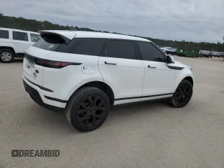 2020 Land Rover Range Rover Evoque SE with VIN SALZP2FXXLH080473, listed as a Copart auction lot 46054325 with 0 mi miles and Salvage Title. Bid and sale history available at carsss.com. Image 3.