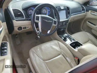 2014 Chrysler 300 with VIN 2C3CCAAG1EH235553, listed as a Copart auction lot 80919094 with 168,169 mi miles and Salvage Title. Bid and sale history available at DreamBid. Image 8.
