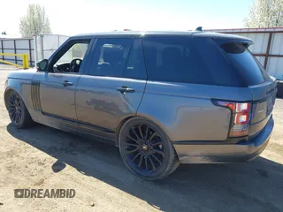 2016 Land Rover Range Rover Supercharged z VIN SALGS2EF0GA250885, wystawiony jako IAAI lot #42078236 z przebiegiem 105 292 mil mil oraz . Historia ofert i sprzedaży dostępna na DreamBid. Obrazek 3.