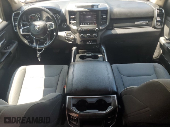 2019 Ram 1500 Big Horn with VIN 1C6SRFFT9KN619082, listed as a Copart auction lot 58554965 with 88,379 mi miles and Clean title. Bid and sale history available at DreamBid. Image 8.